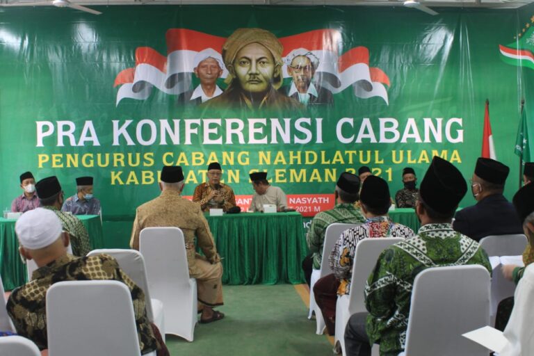 Konfercab PCNU Sleman Angkat Tema ‘Regenerasi Menuju Kemandirin Ekonomi, Tradisi, dan Politik’