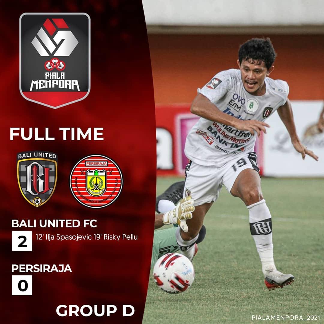 Dua Gol Cepat, Buat Bali United Raih Kemenangan