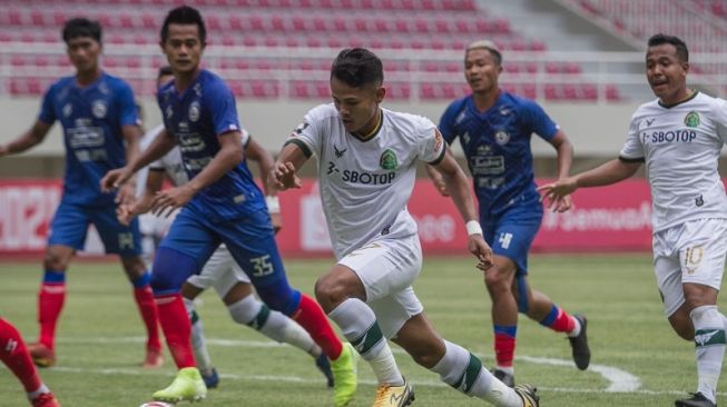 Tira Persikabo Gagal Mengamankan 3 Poin dari Singo Edan