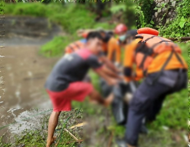 4 Hari Hilang, Jasad Korban Laka Air Kali Gajahwong Ditemukan