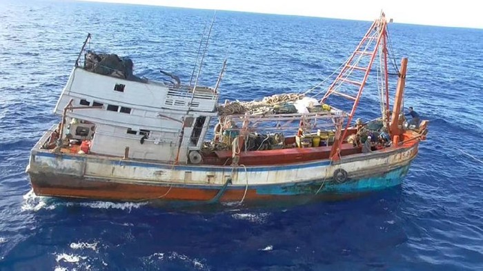 Kapal Pencuri Ikan Kembali Tertangkap di Natuna