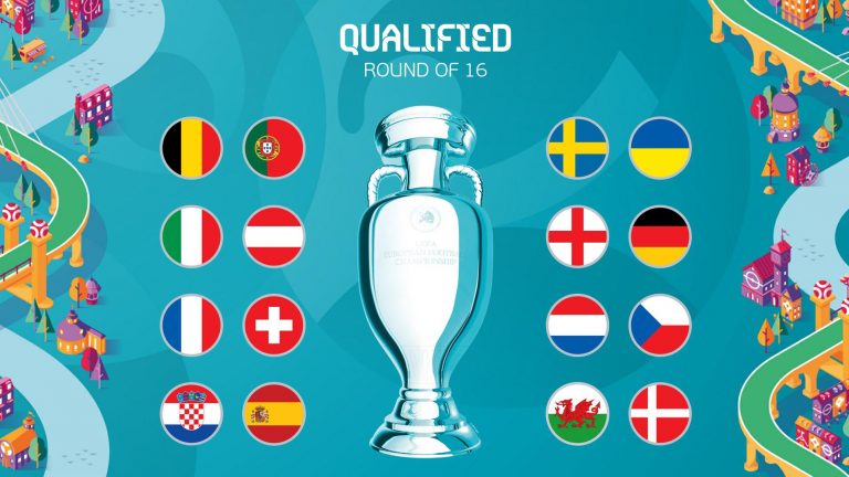 Jadwal Pertandingan 16 Besar Euro 2020