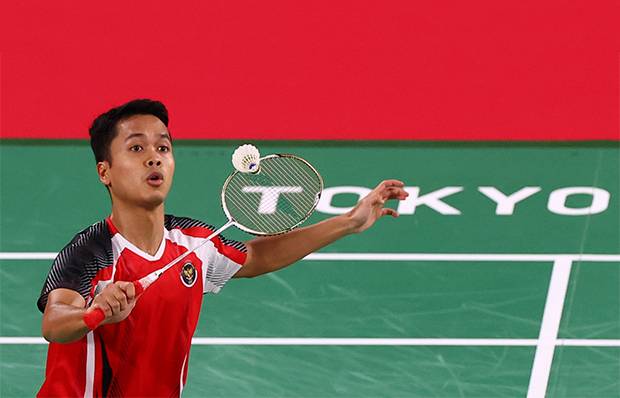 Anthony Ginting di Olimpiade Tokyo 2020