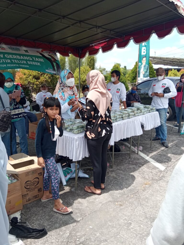 DPW PKB DIY Bersama Gerbang Tani dan Kemenkes Gelar Program Vaksin Indonesia Bangkit