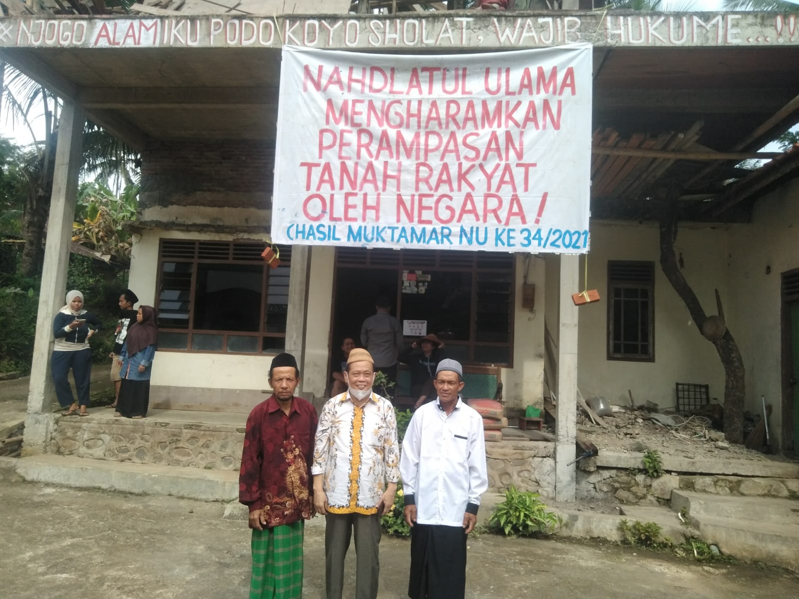 Selaras dengan Hasil Muktamar NU ke-34 Lampung, Tokoh PBNU Bergantian Mengecam Kebrutalan Aparat Kepada Warga Wadas