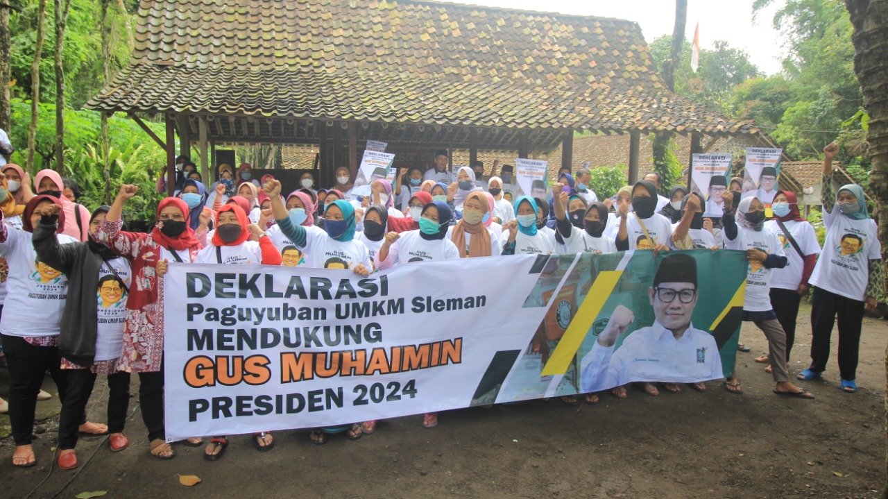 Niat Muhaimin Maju Capres, Komunitas UMKM Lereng Merapi: Yakini Memajukan Program Prioritas