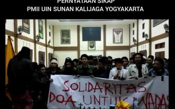 PMII UIN SUKA Keluarkan Pernyataan Sikap Terkait Intimidasi Aparat Kepolisian Terhadap Warga Wadas