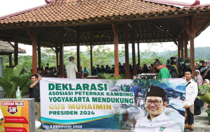 Peternak Kambing DIY Dukung Gus Muhaimin Menjadi Presiden 2024