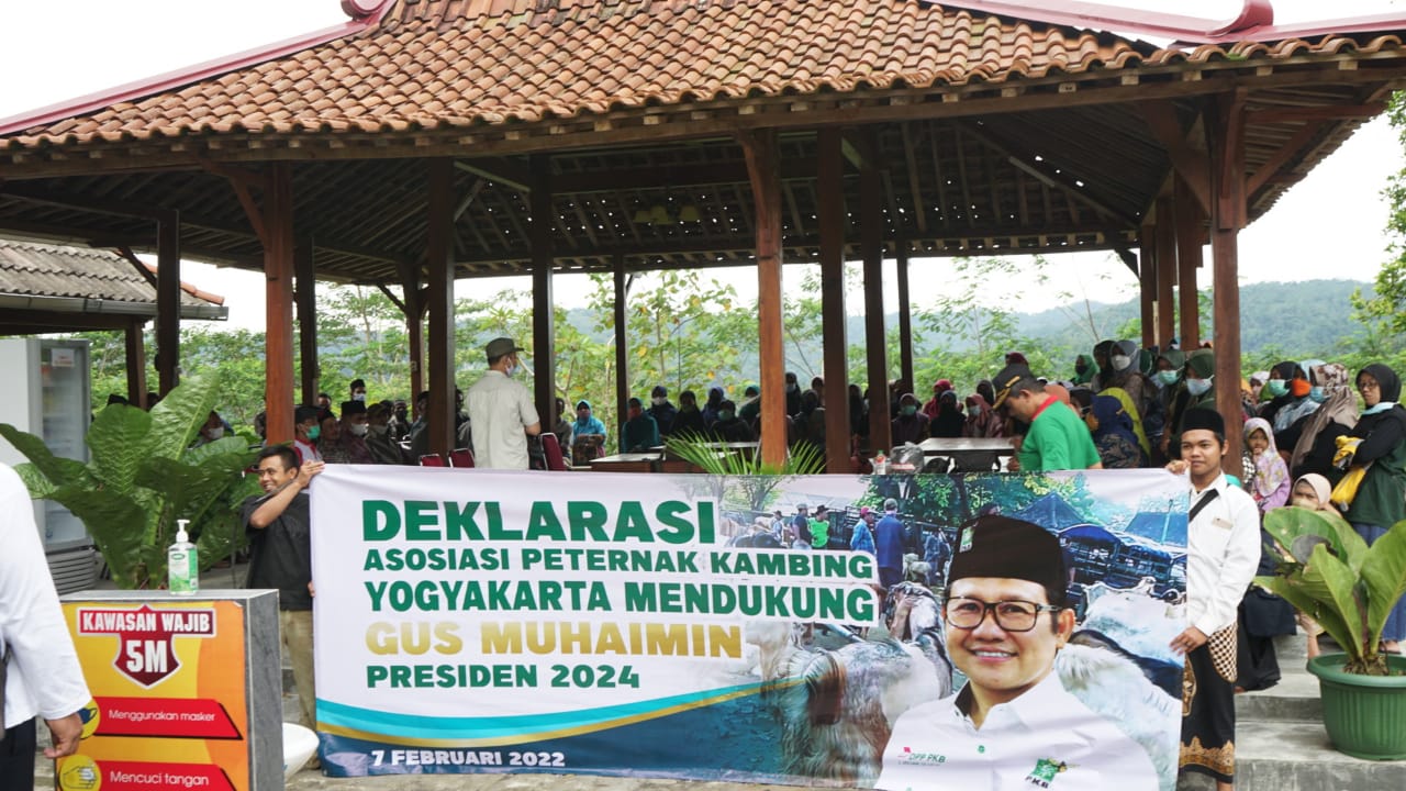 Peternak Kambing DIY Dukung Gus Muhaimin Menjadi Presiden 2024