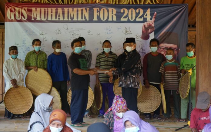 Dukung Nyapres di Pemilu 2024, Komunitas Perajin Bambu se-Bantul Titip Pesan pada Gus Muhaimin