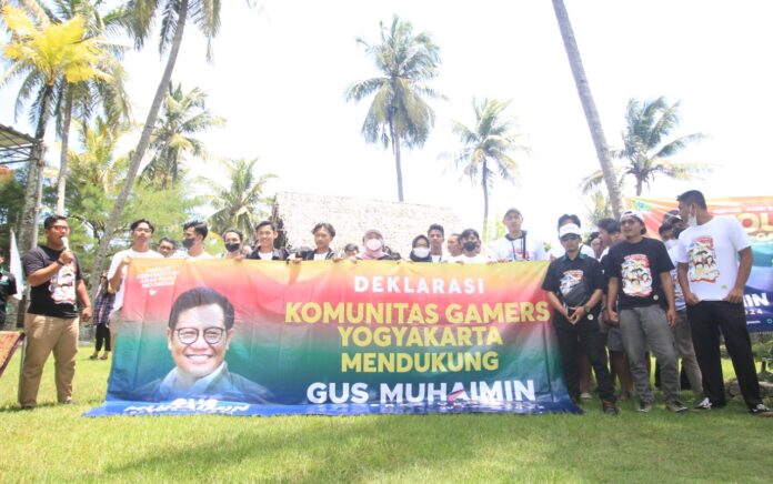 Komunitas Gamers Mobile Legends Yogyakarta Beri Cak Imin Gelar "Muhaimin Legends"
