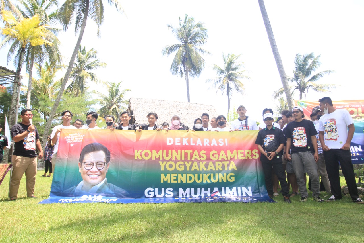 Komunitas Gamers Mobile Legends Yogyakarta Beri Cak Imin Gelar "Muhaimin Legends"