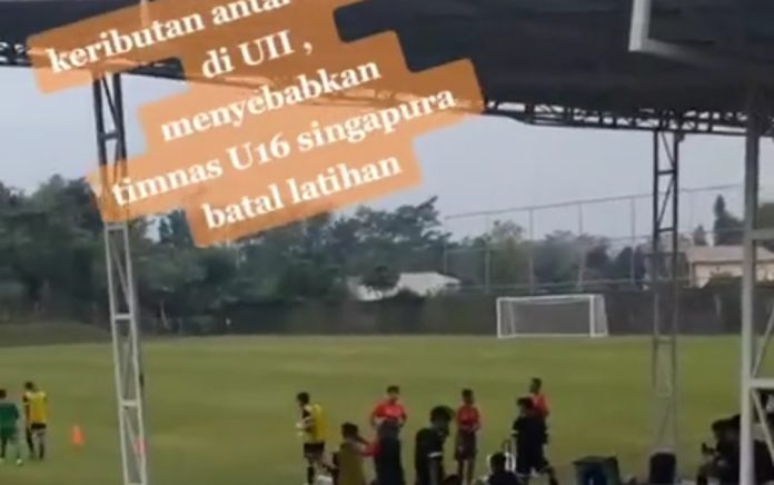 Batal Latihan Timnas Singapura U-16, Usai Bentrok Terjadi di UII