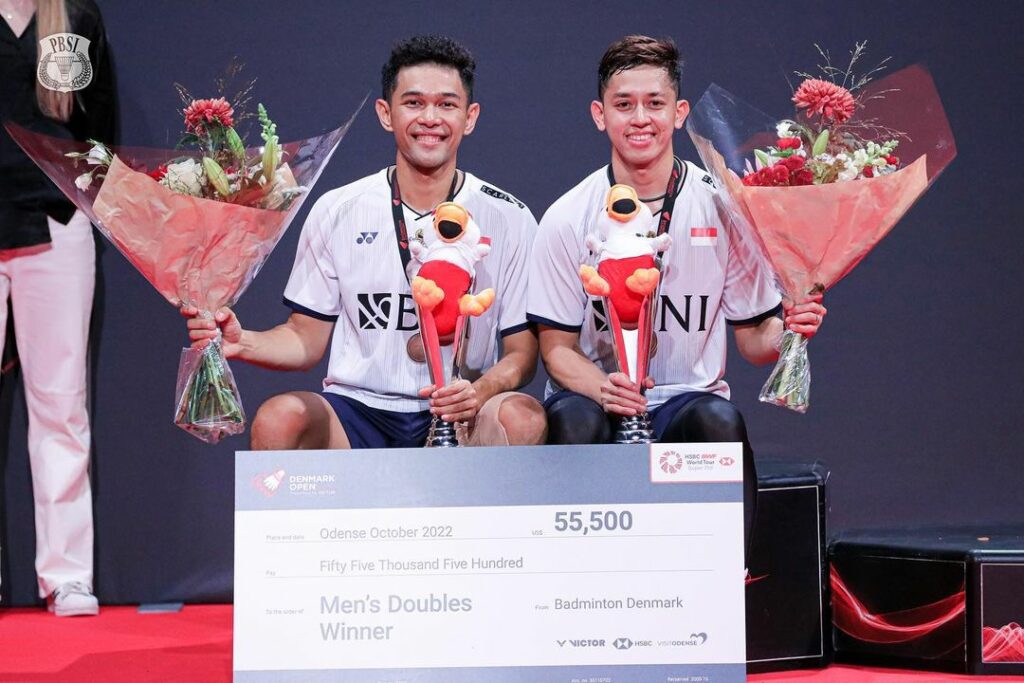 Tim Bulu Tangkis Indonesia Sabet Satu Gelar di Ajang Denmark Open 2022