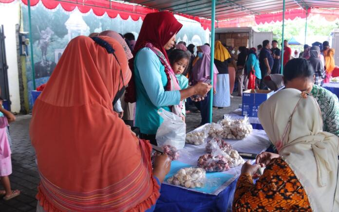 Gelar Pasar Murah, Bupati Bantul : Semoga Bisa Meringankan Beban Warga Bantul