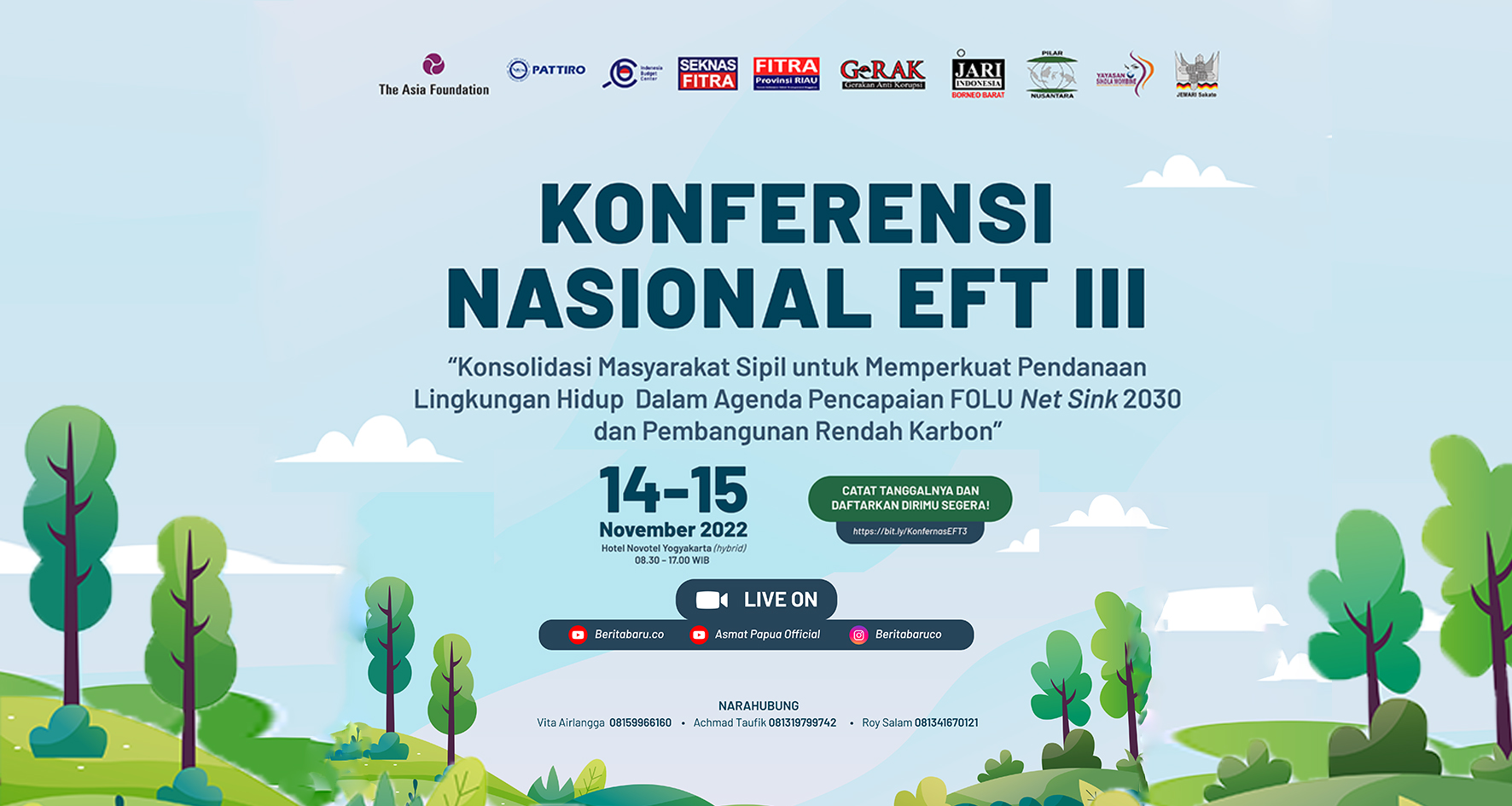 Konferensi Nasional EFT III Akan Digelar di Jogja, Berikut Rangkaian Acaranya!