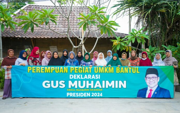 Dukung Gus Muhaimin Maju Capres 2024, Emak-emak Bantul Siap Kerahkan Massa