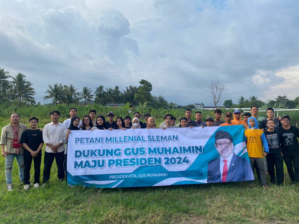 Petani Milenial Sleman Dukung Gus Muhaimin Maju Pilpres 2024