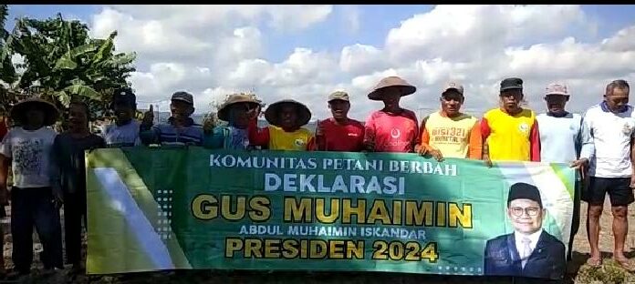 Dinilai Dekat dengan Petani, Komunitas Petani Berbah Dukung Gus Muhaimin Nyapres di Pilpes 2024