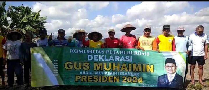 Dinilai Dekat dengan Petani, Komunitas Petani Berbah Dukung Gus Muhaimin Nyapres di Pilpes 2024