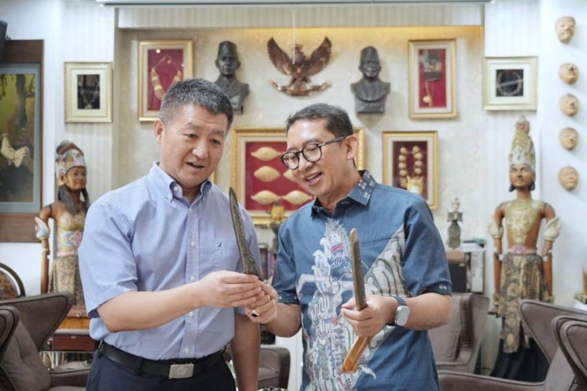 Fadli Zon Terima Kunjungan Kedubes Tiongkok Untuk Indonesia