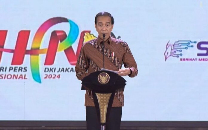 Hadiri Puncak HPN 2024, Presiden Apresiasi Pers Dalam Temani Masyarakat Berdemokrasi