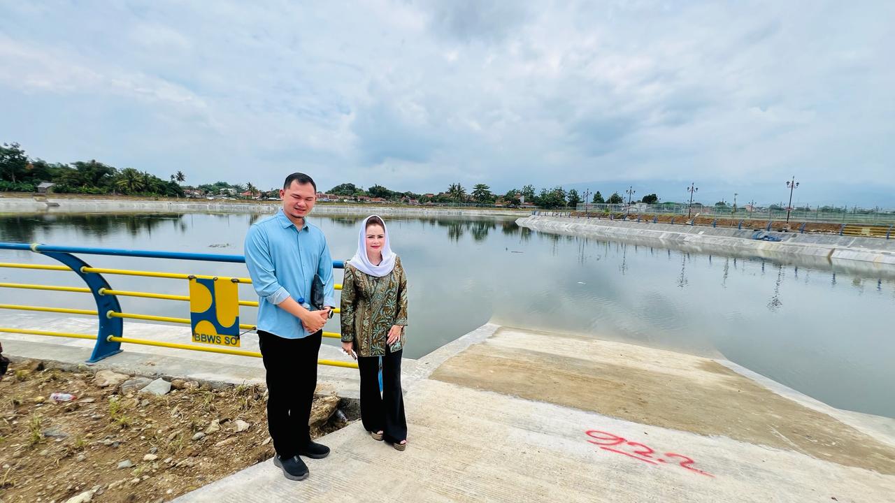 Resmi, Kolam Retensi Di Purwokerto Telah Rampung